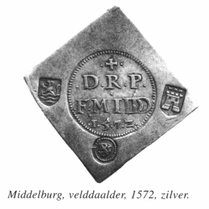 Noodgeld velddaalder middelburg 1572.jpg