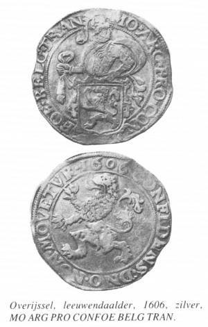 Overijssel leeuwendaalder 1606.jpg