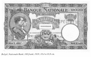 Belgie albert I nationale reeks 100 fr 1919.jpg