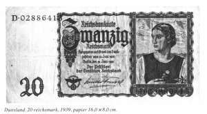 Reichsmark duitse rijk 20 reichsmark 1939.jpg
