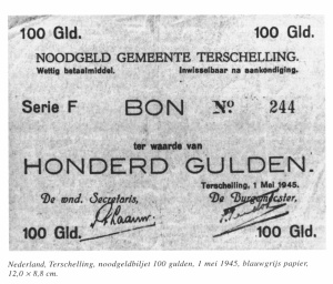 Noodgeld terschelling 100 gld 1945.jpg