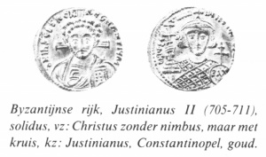 Christus byzantijnse rijk solidus justinianus II.jpg