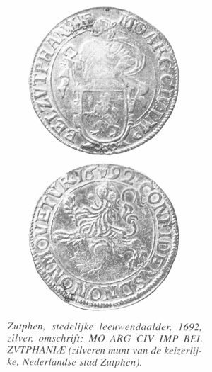 Zutphen leeuwendaalder 1692.jpg