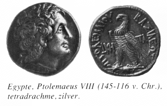 Bestand:Tetradrachme Ptolemaeus VIII 145 116 vC.jpg