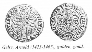 Gelderland landsheerlijke periode arnoldusgulden 1423 1465.jpg