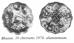 Chetrum bhutan 10 chetrums 1974.jpg
