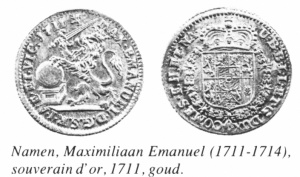 Maximiliaan emanuel soeverein namen 1711.jpg