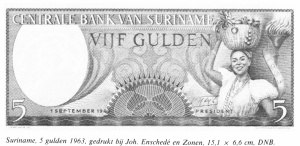 Enschede centrale bank van suriname 5 gld 1963.jpg