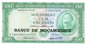 Banco nac opdruk mozambique 100 escudo.jpg