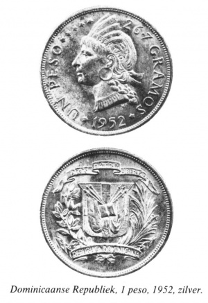 Peso dominicaanse rep peso 1952.jpg
