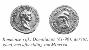 Romeinse muntwezen aureus met minerva 81 96.jpg
