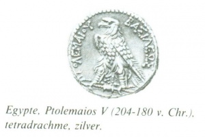 Egypte adelaar Ptolemaios V 204 180 tetradrachme.jpg