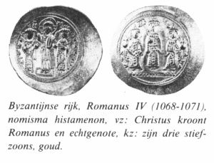 Byzantijnse rijk Romanus IV nomisma histamenon.jpg