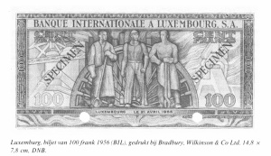 Banque internationale BIL 100 fr 1956.jpg