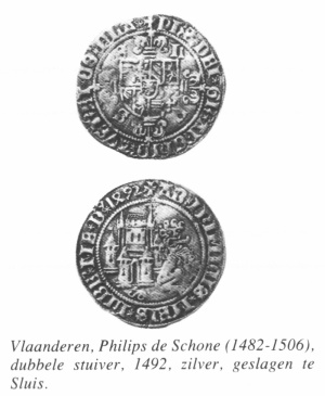 Vlaanderen sluis dubbele stuiver 1492.jpg