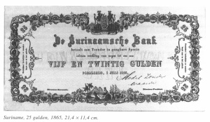Surinaamsche bank 25 gld 1865.jpg