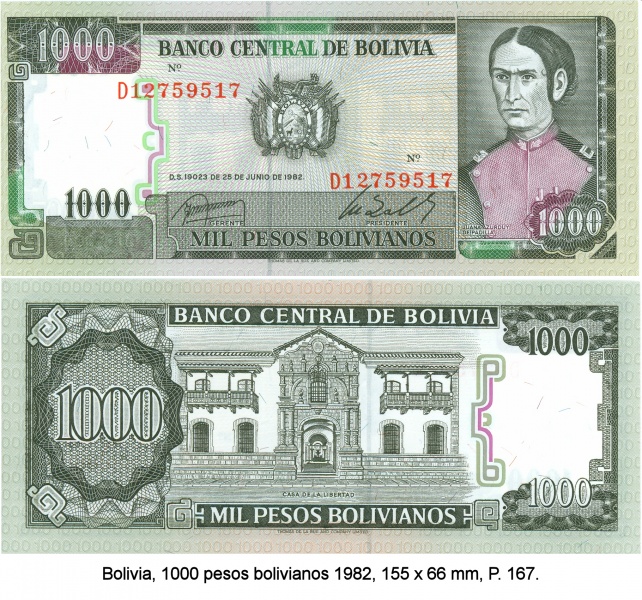 Bestand:Bolivia 1000 pesos bolivianos 1982.jpg