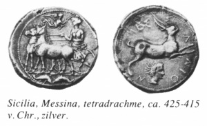 Griekse muntslag tetradrachme messina.jpg