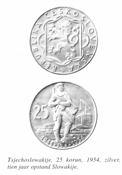 Bestand:Tsjechoslowakije 25 korun 1954.jpg